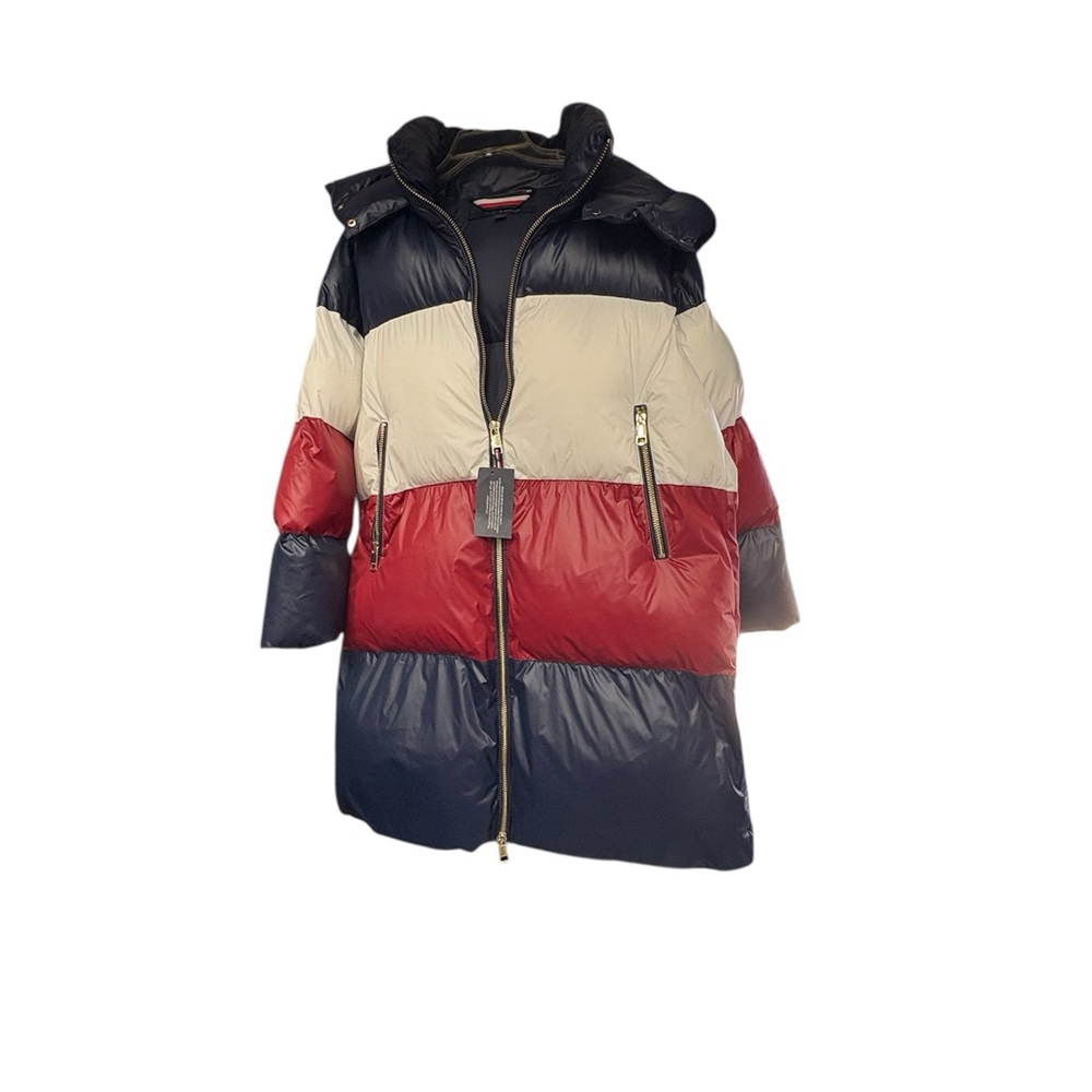 Tommy Hilfiger Tricolor Puffer Coat